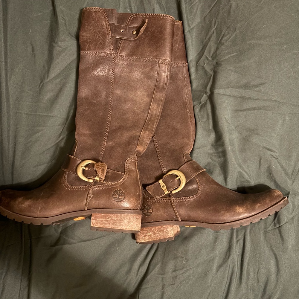 Timberland Women's Brown Leather Boots